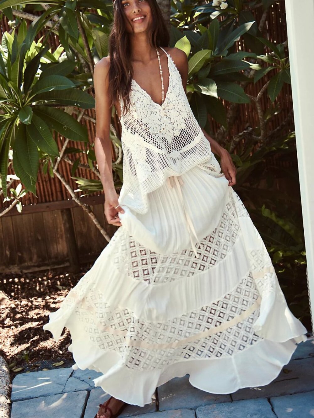 Swept Away Maxi Skirt